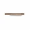 TemaHome Balda 60 Cm Hanging Wall Shelf in Walnut - Front View - TemaHome Balda 60 Cm Hanging Wall Shelf in Walnut - Front View
