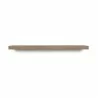 TemaHome Balda 120 Cm Hanging Wall Shelf in Walnut - Front - TemaHome Balda 120 Cm Hanging Wall Shelf in Walnut - Front