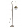Zuo Modern Waterloo Floor Lamp White And Bronze - Side Unlit