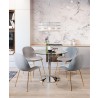 Zuo Modern Jena Ceiling Lamp Chrome - Lifestyle