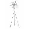 Zuo Modern Savoy Floor Lamp Chrome - Front - Zuo Modern Savoy Floor Lamp Chrome - Front