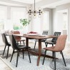 Zuo Modern Belfast Ceiling Lamp Black - Lifestyle 2