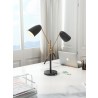 Zuo Modern Tanner Table Lamp Black And Brass - Lifestyle 