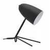 Zuo Modern Jamison Table Lamp Black - Angled Unlit - Zuo Modern Jamison Table Lamp Black - Angled Unlit