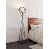 Zuo Modern Delancey Floor Lamp Black - Lifestyle