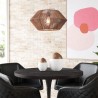 Zuo Modern Kendrick Ceiling Lamp Brown - Lifestyle 