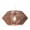 Zuo Modern Kendrick Ceiling Lamp Brown - Front