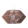 Zuo Modern Kendrick Ceiling Lamp Brown - Front Unlit