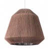 Zuo Modern Impala Ceiling Lamp Brown - Front Unlit