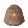 Zuo Modern Impala Ceiling Lamp Brown - Top Angled Lit - Zuo Modern Impala Ceiling Lamp Brown - Top Angled Lit