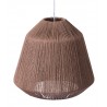 Zuo Modern Impala Ceiling Lamp Brown - Top Angled Unlit