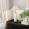 Zuo Modern Ciara Table Lamp Beige And White - Lifestyle - Zuo Modern Ciara Table Lamp Beige And White - Lifestyle