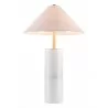 Zuo Modern Ciara Table Lamp Beige And White - Side - Zuo Modern Ciara Table Lamp Beige And White - Side