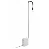 Zuo Modern Lancia Floor Lamp Black - Back Angled - Zuo Modern Lancia Floor Lamp Black - Back Angled