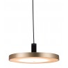 Zuo Modern Mozu Ceiling Lamp Gold And Black - Side View