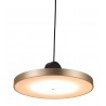 Zuo Modern Mozu Ceiling Lamp Gold And Black - Botton Angle Unlit