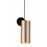 Zuo Modern Martiza Ceiling Lamp Gold And Black - Back Angled