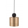 Zuo Modern Myson Ceiling Lamp Gold And Black - Front