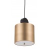 Zuo Modern Myson Ceiling Lamp Gold And Black - Bottom Angled Unlit