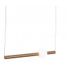 Zuo Modern Adeo Ceiling Lamp Brass - Angled Unlit