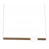 Zuo Modern Adeo Ceiling Lamp Brass - Front Unlit