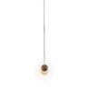Zuo Modern Adeo Ceiling Lamp Brass - Side