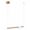 Zuo Modern Adeo Ceiling Lamp Brass - Angled Full - Zuo Modern Adeo Ceiling Lamp Brass - Angled Full