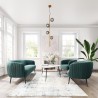 Zuo Modern Zatara Ceiling Lamp Brass - Lifestyle 3