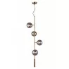 Zuo Modern Zatara Ceiling Lamp Brass - Side FullUnlit - Zuo Modern Zatara Ceiling Lamp Brass - Side FullUnlit