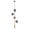 Zuo Modern Zatara Ceiling Lamp Brass - Side