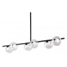 Zuo Modern Keyoz Ceiling Lamp Black - Angled