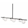 Zuo Modern Keyoz Ceiling Lamp Black - Angled - Zuo Modern Keyoz Ceiling Lamp Black - Angled