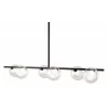 Zuo Modern Keyoz Ceiling Lamp Black - Side Angled - Zuo Modern Keyoz Ceiling Lamp Black - Side Angled