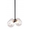 Zuo Modern Keyoz Ceiling Lamp Black - Side Close-up