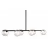 Zuo Modern Keyoz Ceiling Lamp Black - Angled View - Zuo Modern Keyoz Ceiling Lamp Black - Angled View