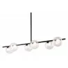 Zuo Modern Keyoz Ceiling Lamp Black - Angled View - Zuo Modern Keyoz Ceiling Lamp Black - Angled View