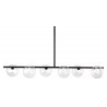 Zuo Modern Keyoz Ceiling Lamp Black - Front