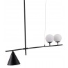 Zuo Modern Richiza Ceiling Lamp Black - Angled Unlit