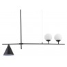 Zuo Modern Richiza Ceiling Lamp Black - Front Unlit