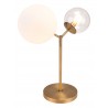 Zuo Modern Constance Table Lamp Brass - Angled View