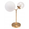 Zuo Modern Constance Table Lamp Brass - Front Unlit