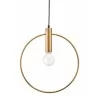 Zuo Modern Irenza Ceiling Lamp Brass - Front Unlit - Zuo Modern Irenza Ceiling Lamp Brass - Front Unlit