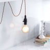 Zuo Modern Molly Ceiling Lamp Black - Lifestyle 2