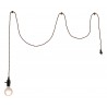 Zuo Modern Molly Ceiling Lamp Black - Full with Wire - On