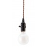 Zuo Modern Molly Ceiling Lamp Black - Bulb Off