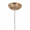 Zuo Modern Jenny Ceiling Lamp Brass - Base Mount