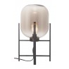 Zuo Modern Wonderwall Table Lamp Black - Side and lit