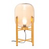 Zuo Modern Wonderwall Table Lamp Gold - Front and Lit