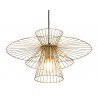 Zuo Modern Azzi Ceiling Lamp Gold - Bottom Angle