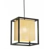 Zuo Modern Yves Ceiling Lamp Gold And Black - Angled - Zuo Modern Yves Ceiling Lamp Gold And Black - Angled